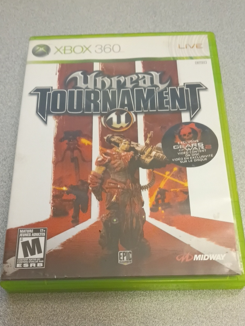 Unreal tournament III for Microsoft Xbox 360 -  CIB Complete